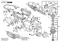 Bosch 0 601 854 841 GWS 24-230 JB Angle Grinder 110 V / GB Spare Parts GWS24-230JB